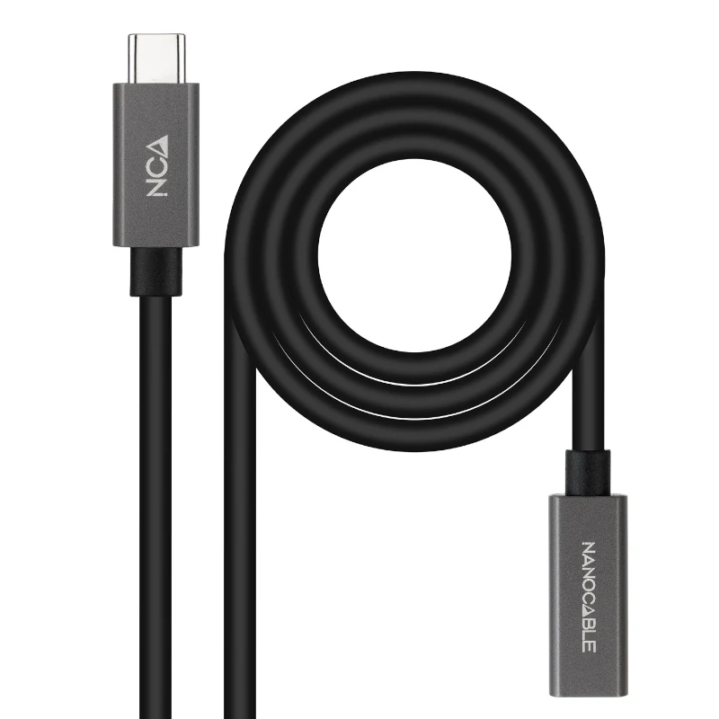 Nanocable Cable Usb 3 2 Gen2 Usb C Mh 0 5 M Negro